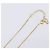 Collana Christian Dior metallo Gold Tone Auth 193470 - vista 13