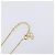 Collana Christian Dior metallo Gold Tone Auth 193470 - vista 14