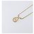 Collana Christian Dior metallo Gold Tone Auth 193470 - vista 3