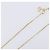 Collana Christian Dior metallo Gold Tone Auth 193470 - vista 6