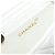 Borsa a tracolla CHANEL Matelasse con catena in pelle d'agnello Bianco Nero CC Auth 199038 - vista 20