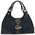 Borsa a mano GUCCI GG Canvas Web Sherry Line Nero Oro 130995 Auth yk20808SAV D'oro - vista 13