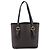 16 Céline Borsa Tote CELINE Macadam PVC Pelle Nero Tono Oro Auth BA15388 - vista 2