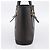16 Céline Borsa Tote CELINE Macadam PVC Pelle Nero Tono Oro Auth BA15388 - vista 3