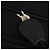 Borsa Boston PRADA Nylon 2way Nero Argento Auth 194402 - vista 21