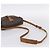 Borsa a tracolla LOUIS VUITTON Monogram Jeune Fille MM M51226 LV Auth 198960 Monogramma - vista 7
