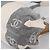 Borsa Tote CHANEL Canvas Grigio Gold CC Auth 196989V Marrone D'oro - vista 9