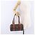 Céline Borsa a mano CELINE Macadam Canvas PVC Leather Brown Gold Auth 198260A Marrone D'oro - vista 22