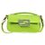 FENDI Custodia per telefono Mamma Baguette Pouch Satin Green Silver Auth 196659M Argento Verde - vista 13