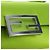 FENDI Custodia per telefono Mamma Baguette Pouch Satin Green Silver Auth 196659M Argento Verde - vista 16
