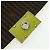 FENDI Custodia per telefono Mamma Baguette Pouch Satin Green Silver Auth 196659M Argento Verde - vista 17