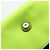 FENDI Custodia per telefono Mamma Baguette Pouch Satin Green Silver Auth 196659M Argento Verde - vista 19