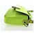 FENDI Custodia per telefono Mamma Baguette Pouch Satin Green Silver Auth 196659M Argento Verde - vista 4