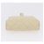 CHANEL Multi Case Matelasse Pouch Leather Ivory Gold CC Auth 199133 D'oro Crudo - vista 5