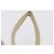 CHANEL Multi Case Matelasse Pouch Leather Ivory Gold CC Auth 199133 D'oro Crudo - vista 8