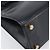 Borsa Salvatore Ferragamo Vala in pelle nera e oro Auth 197630 Nero D'oro - vista 14