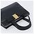Borsa Salvatore Ferragamo Vala in pelle nera e oro Auth 197630 Nero D'oro - vista 6