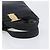 Borsa Salvatore Ferragamo Vala in pelle nera e oro Auth 197630 Nero D'oro - vista 7