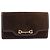 Borsa a pochette GUCCI in camoscio marrone e oro Auth 200926 D'oro - vista 13