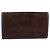 Borsa a pochette GUCCI in camoscio marrone e oro Auth 200926 D'oro - vista 2