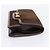Borsa a pochette GUCCI in camoscio marrone e oro Auth 200926 D'oro - vista 4