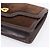 Borsa a pochette GUCCI in camoscio marrone e oro Auth 200926 D'oro - vista 7
