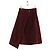 Falda Acne Studios de terciopelo burdeos