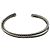 Bracciale David Yurman Crossover a due file in argento sterling con diamanti, 6mm