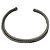 Bracciale David Yurman Crossover a due file in argento sterling con diamanti, 6mm - vista 4