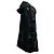 Abrigo reversible de piel de cordero Broadtail negro Akris con cremallera frontal - vista 2