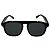 Gafas de sol Fendi Rectangle de acetato negro