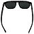Gafas de sol Fendi Rectangle de acetato negro - vista 3