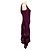 Herve Leger Bordeaux Combo Kamryn Cold Shoulder Cocktailkleid aus elastischem Pointelle-Strick - Ansicht 2