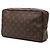 Borsa a Clutch Louis Vuitton Monogram Trousse Toilette 28 Marrone - vista 2
