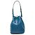 Borsa a secchiello Louis Vuitton Epi Noe GM Blu