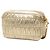 Borsa Camera Prada in pelle Nappa Gaufre dorata D'oro - vista 2