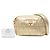 Borsa Camera Prada in pelle Nappa Gaufre dorata D'oro - vista 8