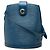 Borsa a tracolla Louis Vuitton Epi Cluny Blu