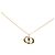 Collana con pendente Dior placcata in oro con logo CD D'oro - vista 2