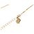 Collana con pendente Dior placcata in oro con logo CD D'oro - vista 6