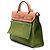 Borsa Hermès Toile Herbag Zip 31 Verde - vista 2