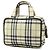 Borsa Burberry House Check in tela gialla Giallo - vista 2