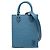 Borsa Louis Vuitton Epi Petit Sac Plat blu
