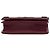 Borsa a tracolla Chanel Boy Brick Horizontal Flap in pelle d'agnello e acrilico rossa Rosso - vista 3