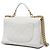 Borsa Chanel Medium Stitched Caviar Chic Affinity Top Handle Bag Satchel Bianca Bianco - vista 2