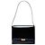 Borsa a tracolla Le 90 Saint Laurent in vernice nera Nero