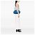 Borsa Satchel Gucci Guccissima Sukey Blu - vista 6