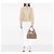 Borsa Tote Gucci Soho Cellarius Medium in vernice marrone - vista 5