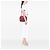 Borsa Satchel Dome Gucci Medium in pelle di vitello Web Rosa - vista 5