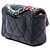 Borsa a tracolla Chanel Mini Quilted Lambskin Cocovado Ribbon Chain Flap Nera Nero - vista 2